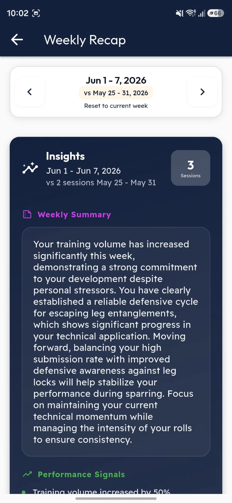 BJJ Notes app